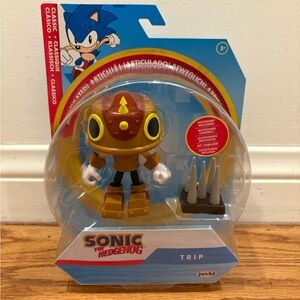 Jakks Pacific Sonic The Hedgehog TRIP w/ Spike Trap 4" Action Figure NEW